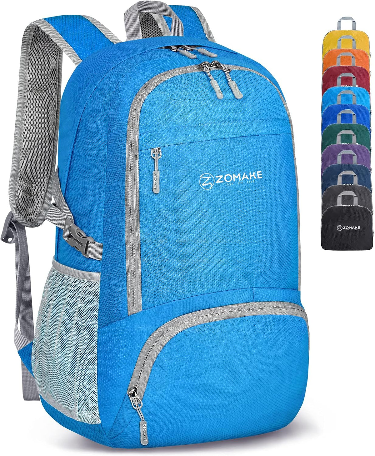 ZOMAKE Lightweight Packable Backpack 30L, Foldable Travel Hiking Daypack