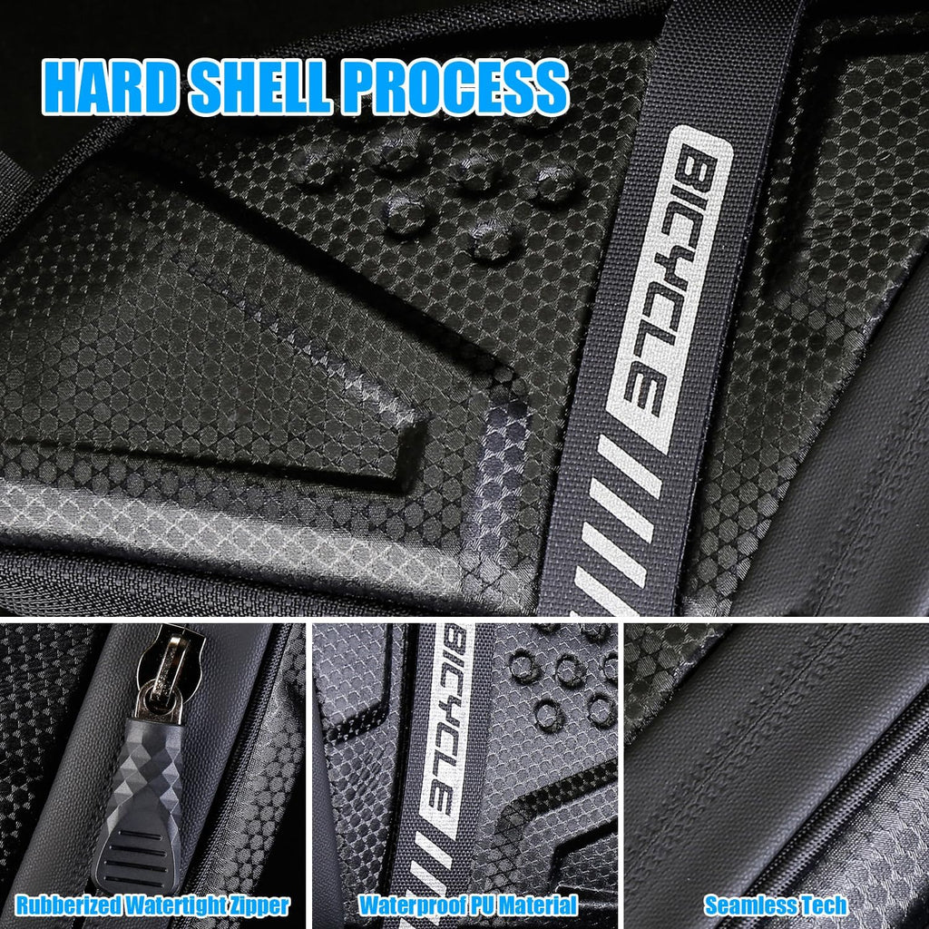 bike saddle bag,EVA hard shell waterproof bike bag, Bike seat bag