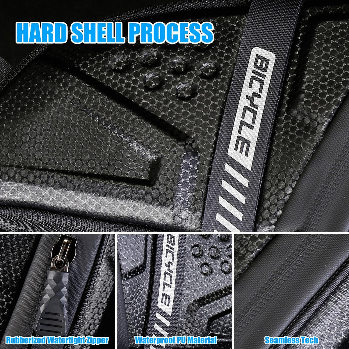 bike saddle bag,EVA hard shell waterproof bike bag, Bike seat bag