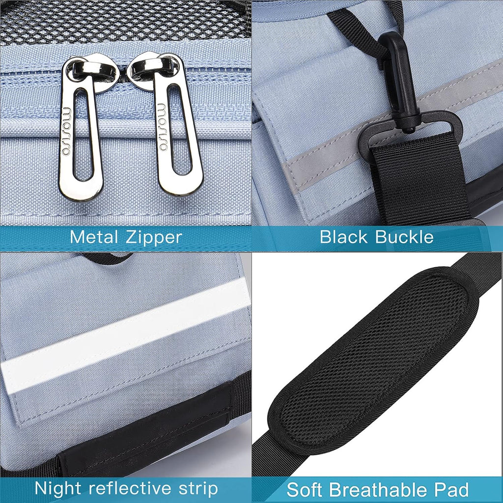 MOSISO Bike Rack Bag, Waterproof Bicycle Trunk Pannier Rear Seat Pouch