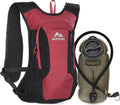 MARCHWAY Lightweight Hydration Backpack with Vest Style Straps & 2.5L TPU Water Bladder, Versatile Sleek Multi-Pocket Pack for Hiking, Cycling, Running, Backpacking, Travel