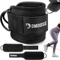 DMoose Ankle Strap for Cable Machine - One Size Fit with Premium Padding, Workout Kickback Ankle Cuffs, Ankle Bands for Working Out, Booty Workouts, Leg Extension, Hip Abductors & Lower Body Exercises