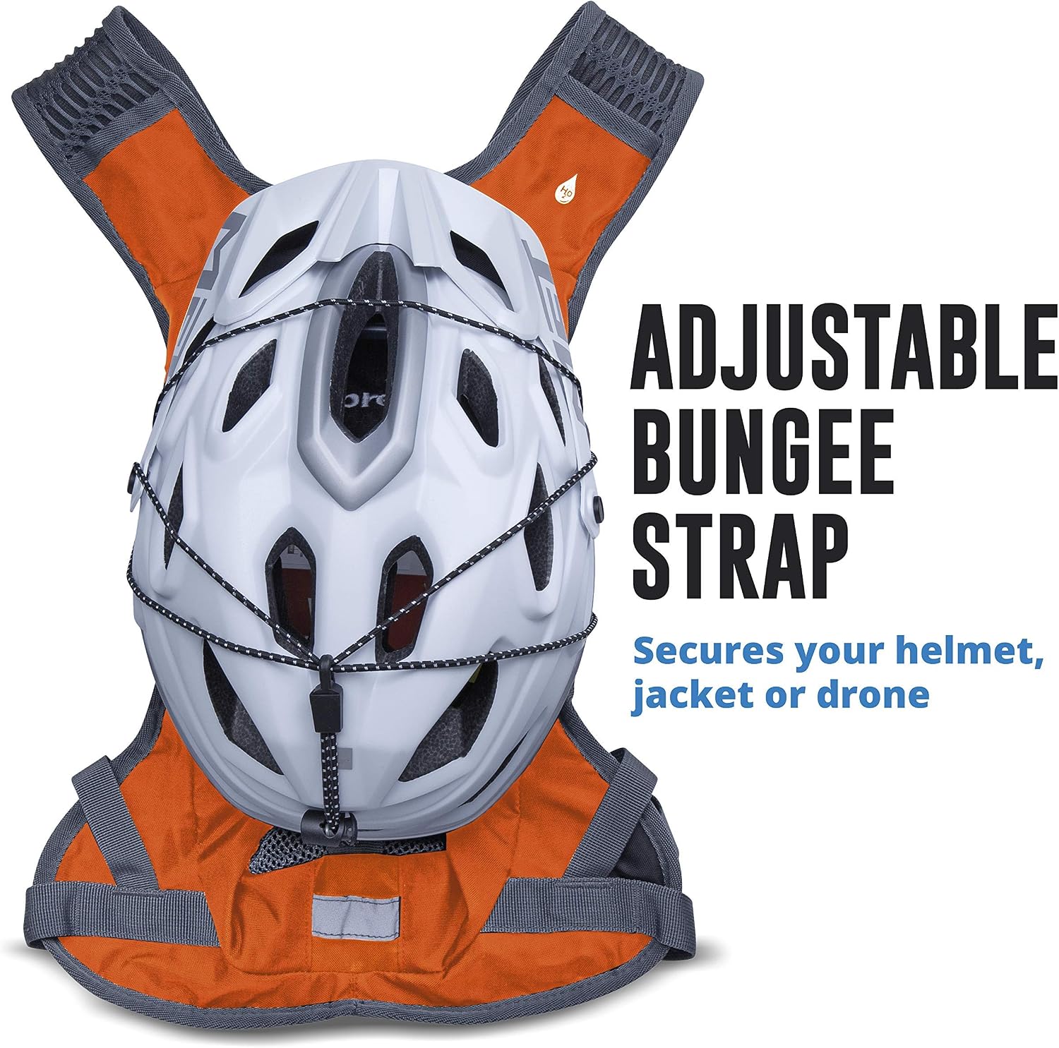 VibrelliVibrelli Hydration Backpack & 2L Hydration Bladder - High Flow Bite Valve - Hydration Pack for Cycling, Running, Hiking