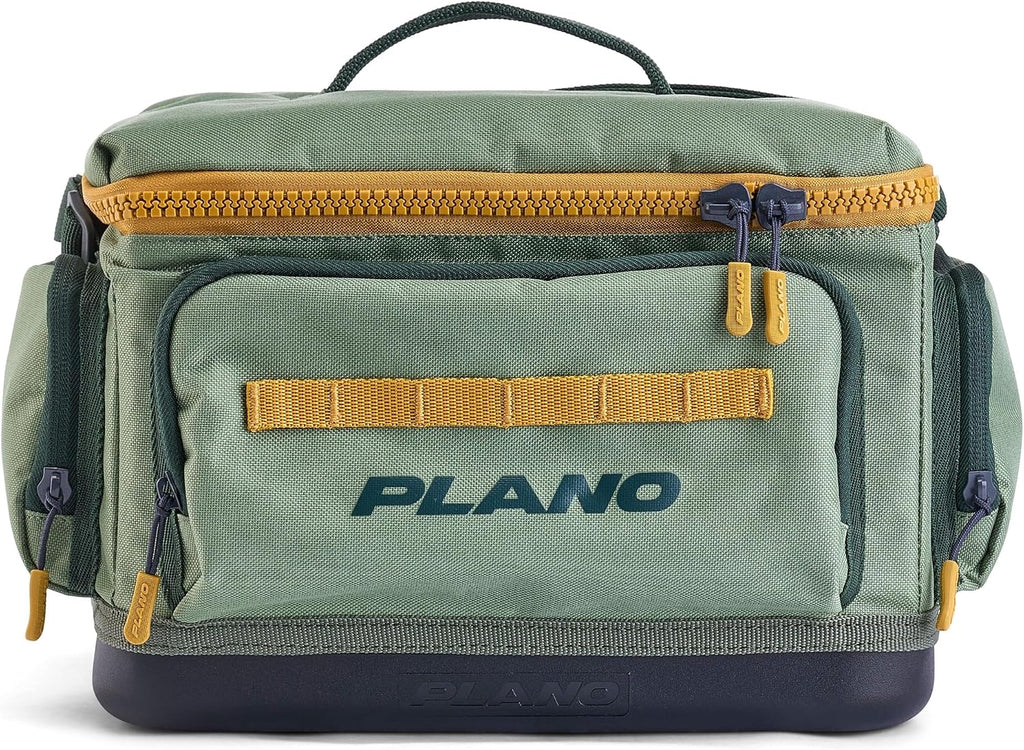 Plano Weekend 3600 Tackle Bag, Cutting-Edge Fishing Tackle Bag, Molded Waterproof Base, Spacious Storage, Die Cut Tool Sleeves, Daisy Chain Attachment Points