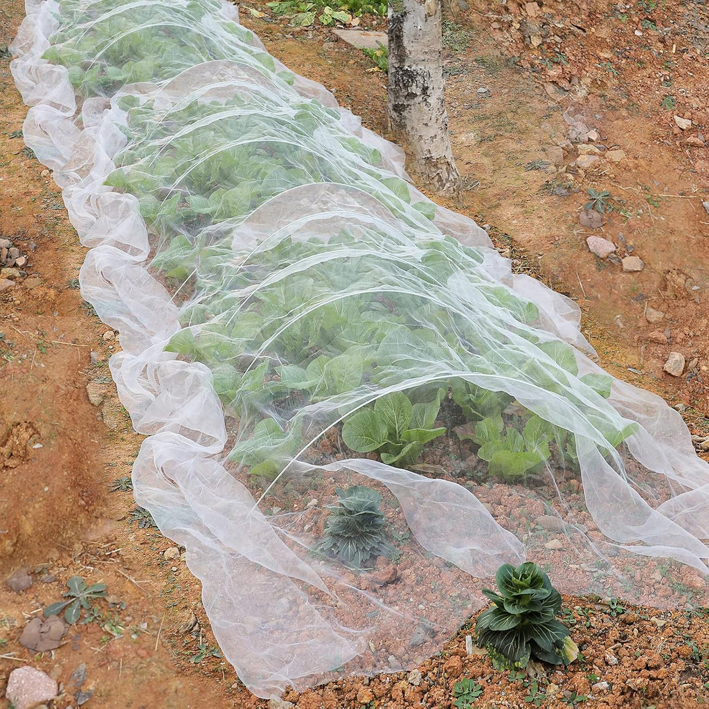 10 X 50FT Garden Mesh Netting Barrier,Fruit Tree Plant Netting