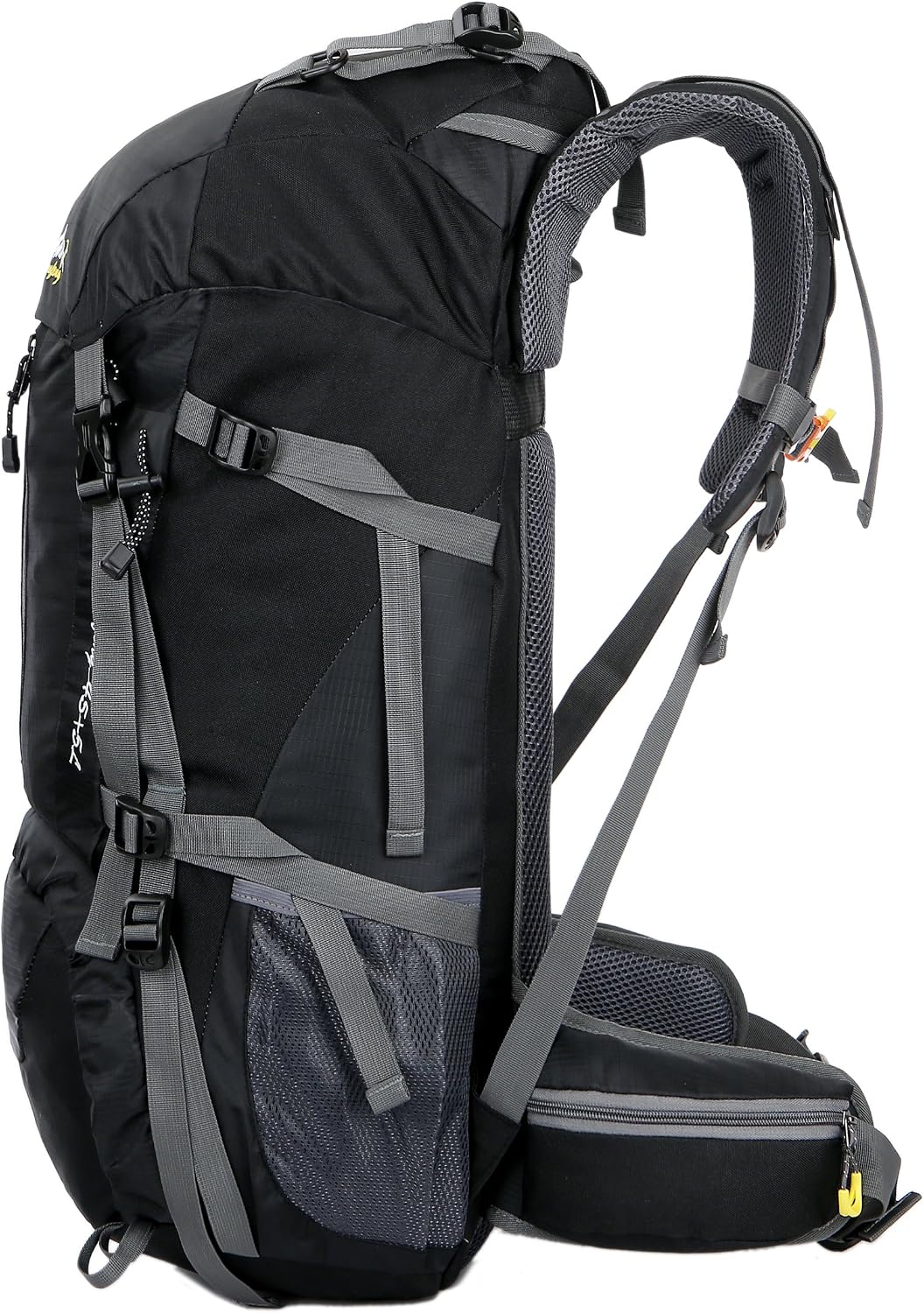 WoneNice 50L(45+5) Waterproof Hiking Backpack Outdoor Daypack w/Rain Cover