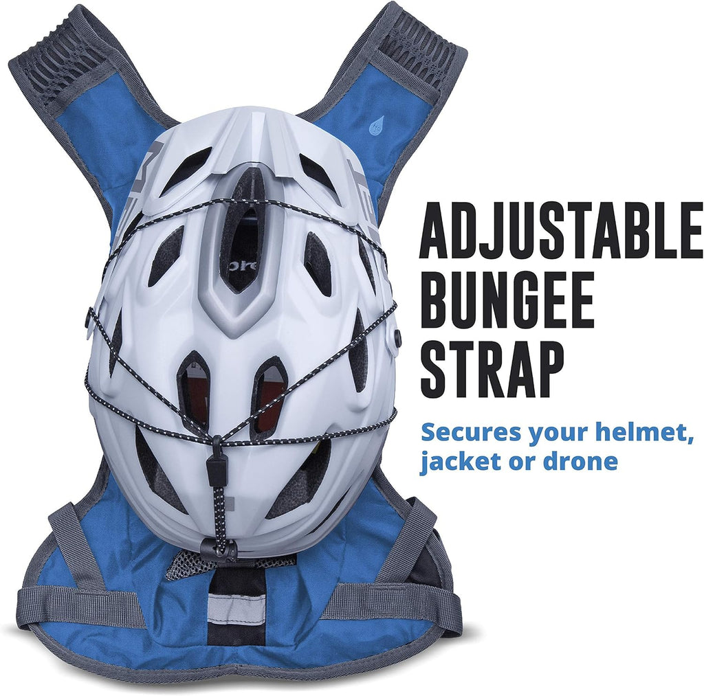 VibrelliVibrelli Hydration Backpack & 2L Hydration Bladder - High Flow Bite Valve - Hydration Pack for Cycling, Running, Hiking