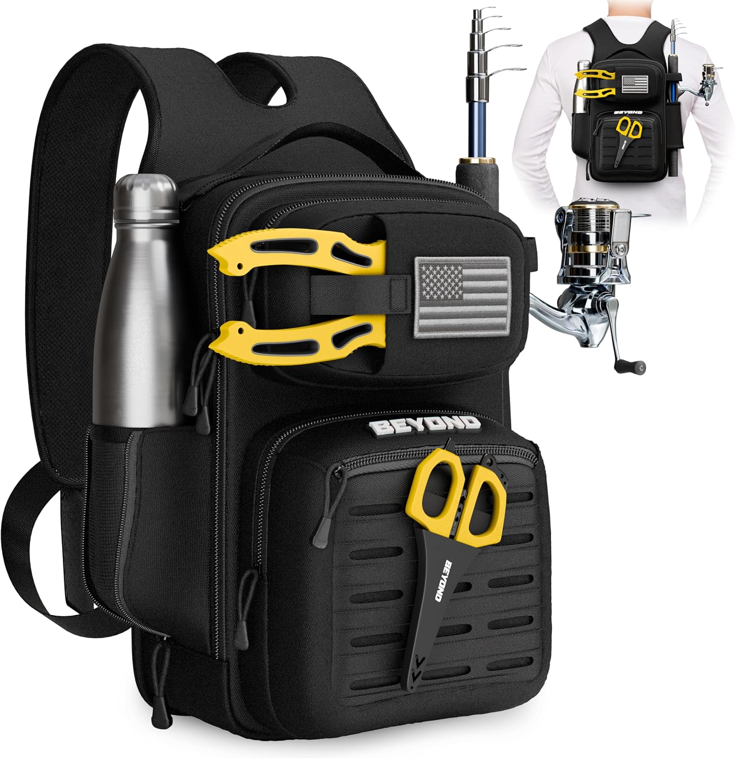 Beyond Voyager Tackle Bag Bundle without & with 2 3600 Tackle Box