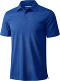 MAGCOMSEN Men's Polo Shirts Short Sleeve Golf Quick Dry Collared Moisture Wicking Athletic Performance Polos