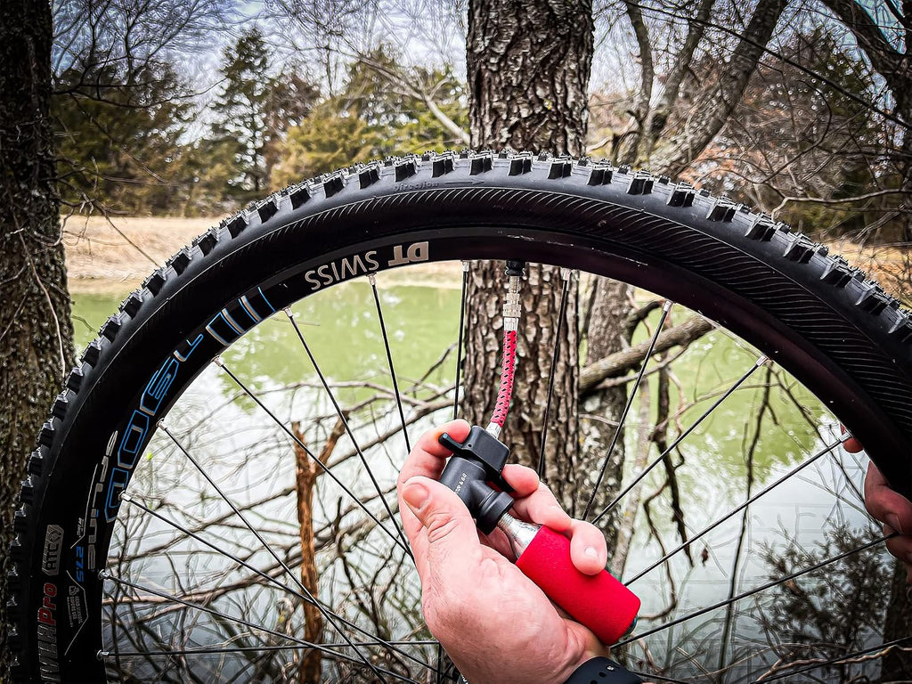 Stop & Go 100 27-Piece Bicycle Tire Repair & CO2 Inflation Kit for Bikes