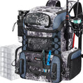 Piscifun Fishing Tackle Backpack, 42L Rod & Box Carrier, Waterproof