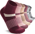 Anlisim Merino Wool Ankle Running Hiking Socks for Women and Men