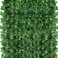 360 Feet 48 Pack Fake Greenery Hanging Garland, Ivy Leaf Plants, Vine Leaves, Fake Flowers Foliage for Bedroom Garden Wall Decor
