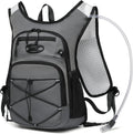 Wotony Lightweight Hydration Backpack with 2LOR 3LWater Bladder for Cycling Hiking Rave - Water Daypack for Men Women