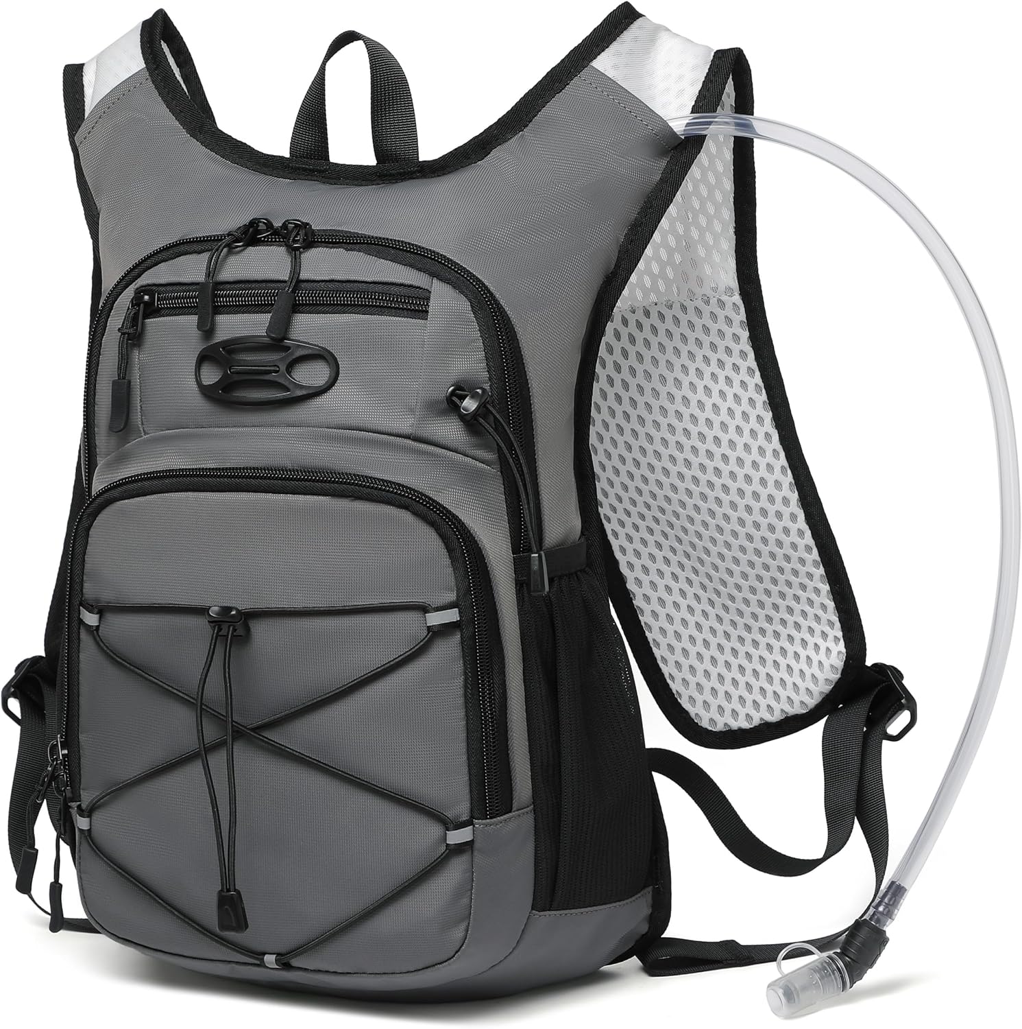 Wotony Lightweight Hydration Backpack with 2LOR 3LWater Bladder for Cycling Hiking Rave - Water Daypack for Men Women