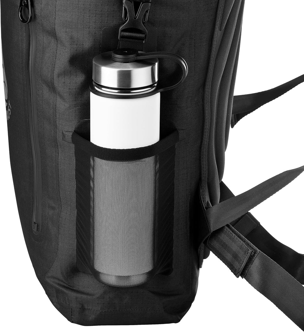 Såk Gear Skog Å Kust BackSåk Pro Waterproof Floating Backpacks with Exterior Airtight Zippered Pocket