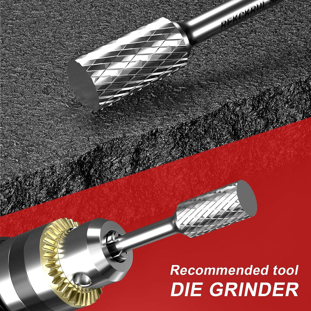 Professional Tungsten Carbide Rotary Burr Bit SA-5 with 1/4" Shank