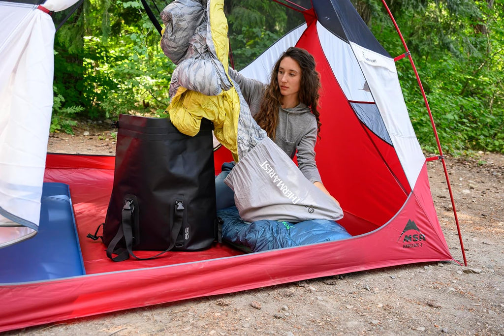 Therm-a-Rest LuxuryMap Self-Inflating Foam Camping Sleeping Pad, Regular - 20 x 72 Inches