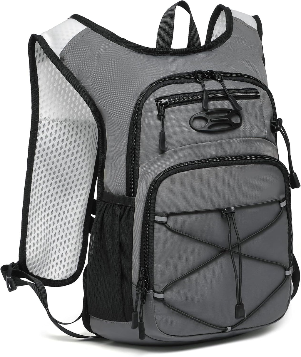 Wotony Lightweight Hydration Backpack with 2LOR 3LWater Bladder for Cycling Hiking Rave - Water Daypack for Men Women