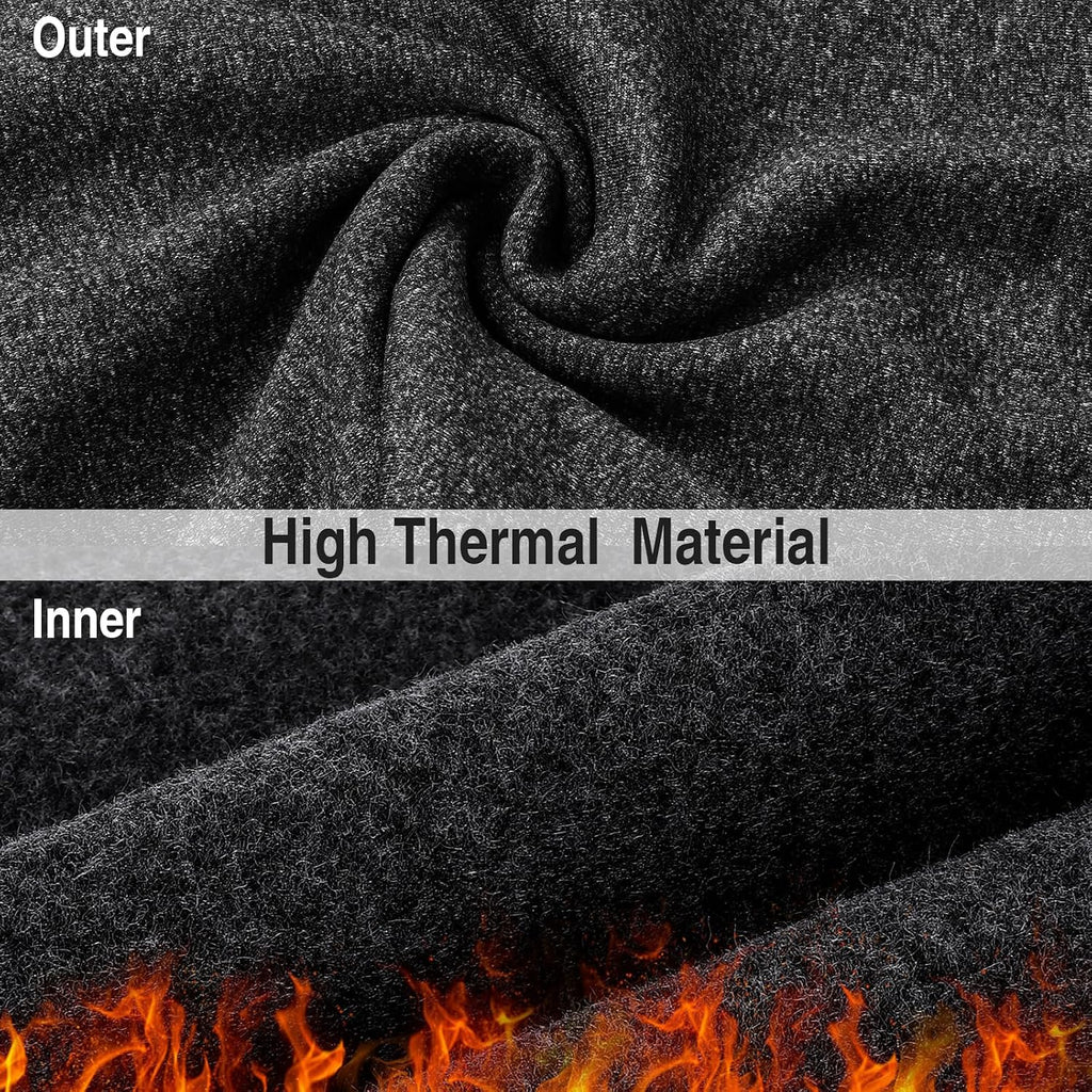 LUOLIIL VOE 2 Pack Winter Neck Gaiter Warmer for Men&Women,Windproof Face Cover Fleece Face Mask Scarf for Cold Weather Sport