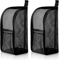 Upgrade Portable Lightweight Travel Toiletry Bag, 2026 New Standing Toiletry Bag EVA Large Capacity Mesh Travel Storage Bag, Foldable Hanging Makeup Bag Cosmetic Organiser Storage (2, Black)