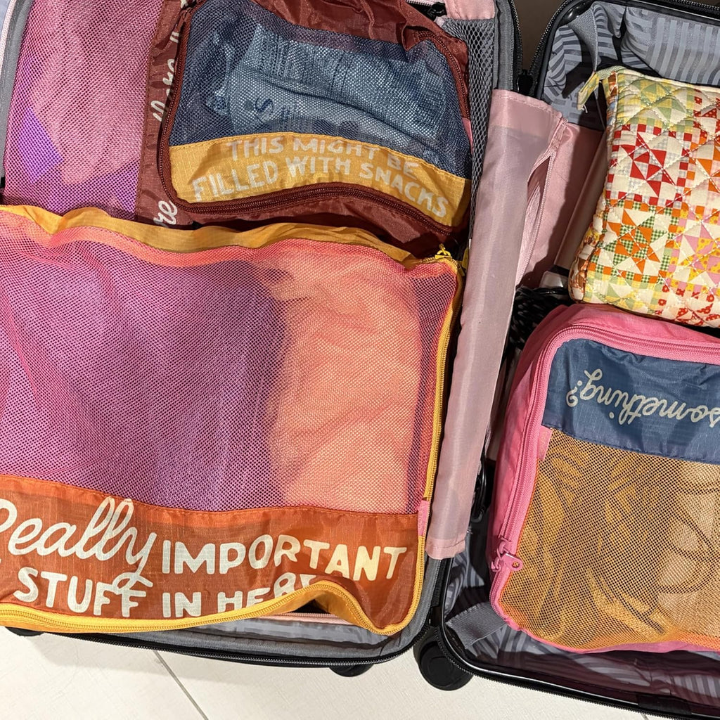 ban.do Packing Cube Set of 4, Really Important Stuff