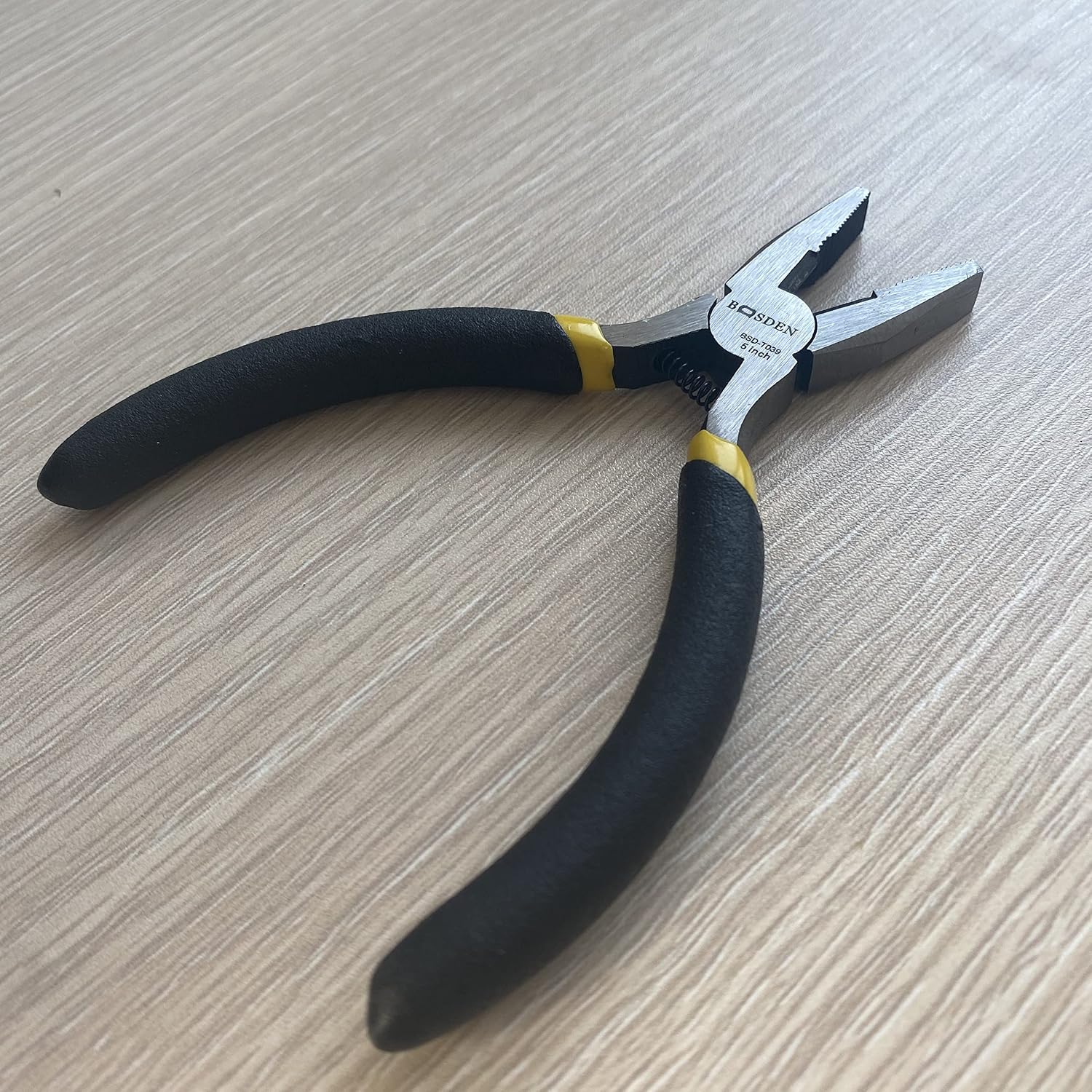 BOOSDEN Mini Linesman Pliers with Wire Cutter 5 Inch 5 Pack