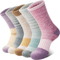 Anlisim Merino Wool Hiking Running Socks for Women, Boot Work Crew Socks