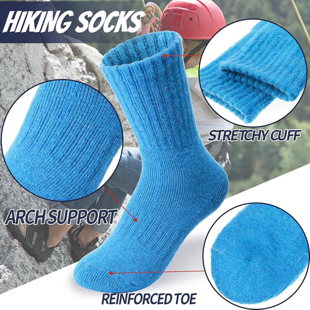 EBMORE Kids Merino Wool Hiking Thermal Winter Socks