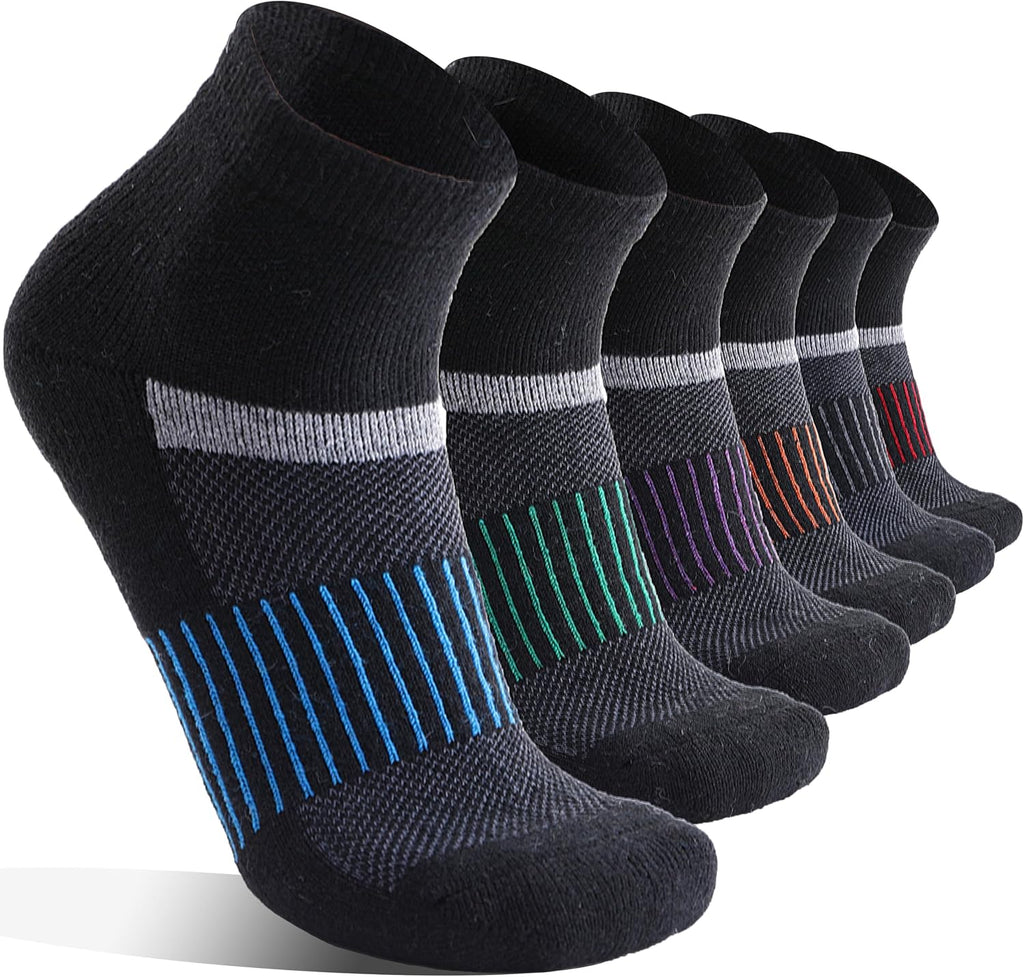 Anlisim Merino Wool Ankle Running Hiking Socks for Women and Men