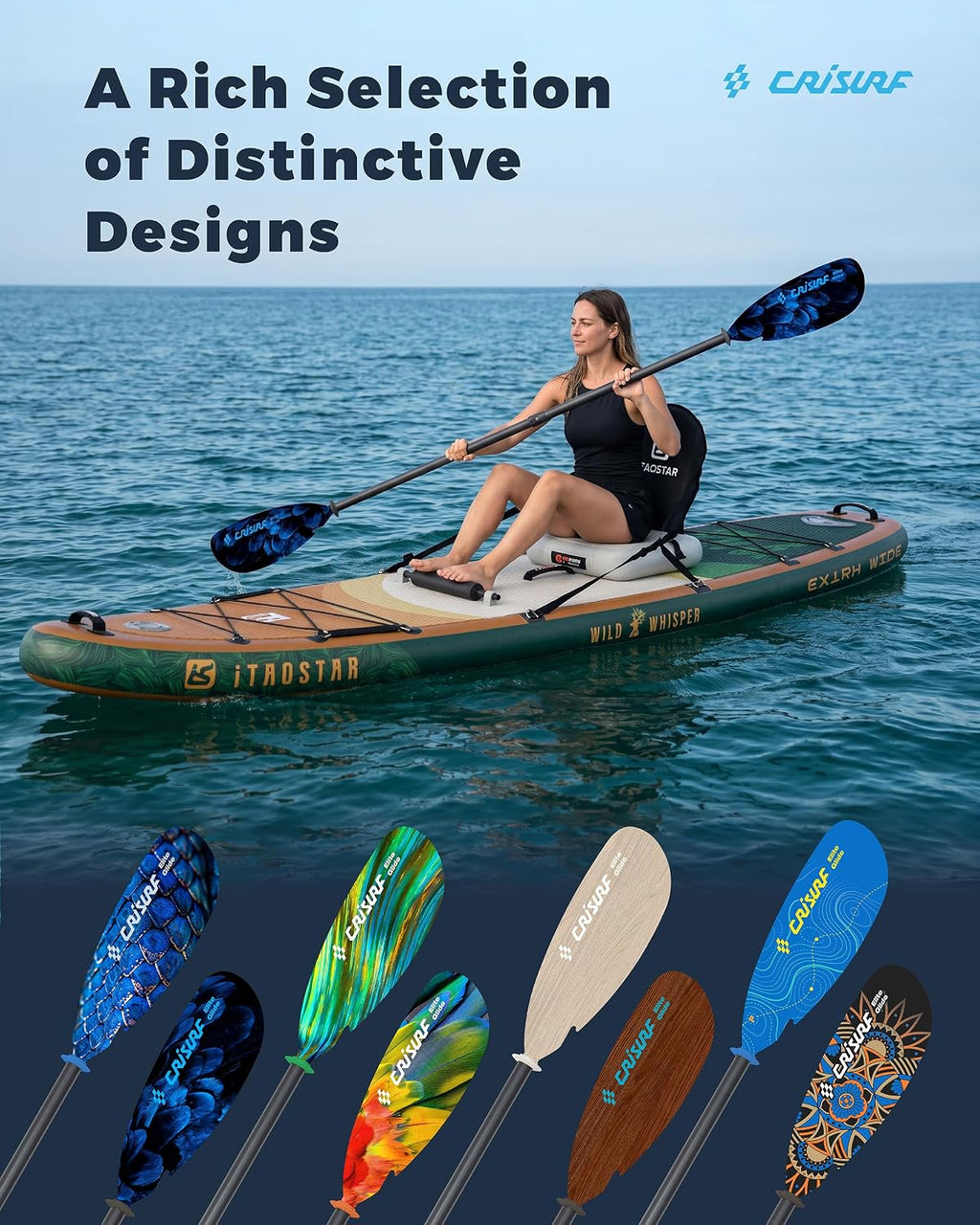 Performance Adjustable Kayak Paddle – Lightweight Carbon Fiber Shaft, Floating Design, Tool-Free Length & Blade Angle Adjustment, Drip Rings for Kayak & SUP