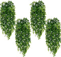Waipfaru 4Pcs Fake Hanging Plants 2.7FT Fake Plants Fake Vines Greenery