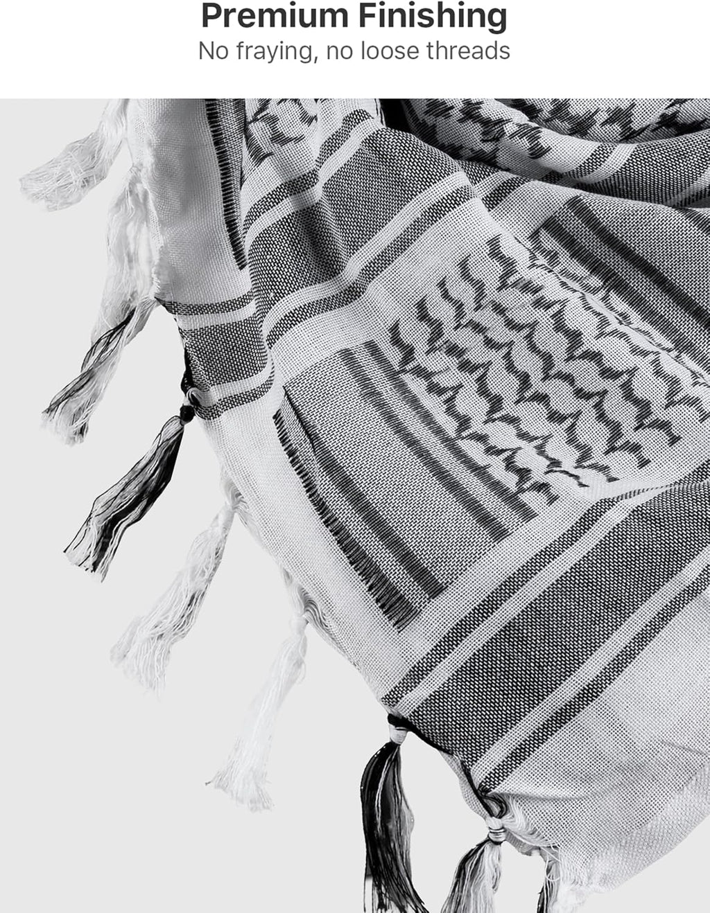 FREE SOLDIER Shemagh Keffiyeh Scarf for Men