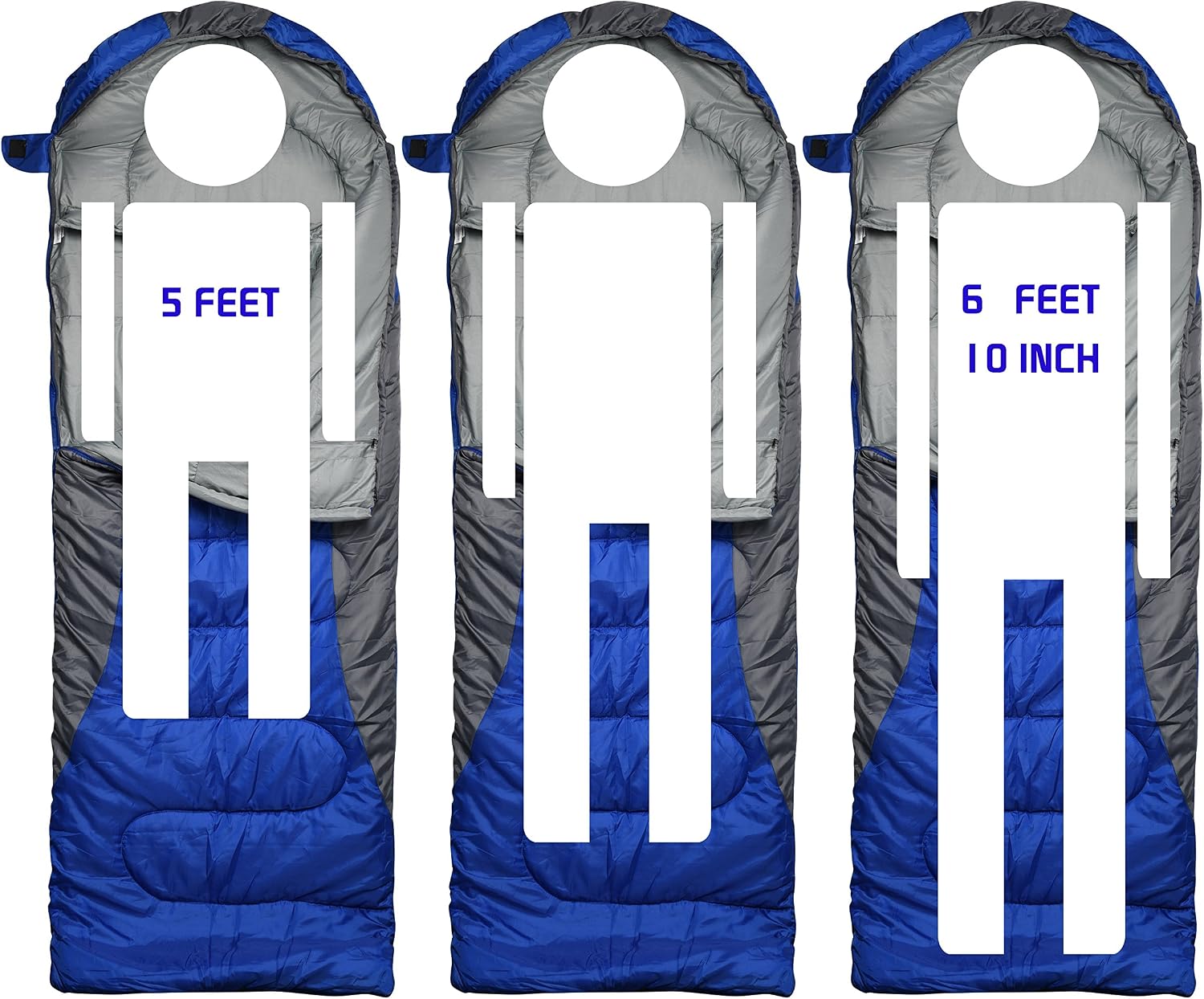 0 Degree Winter Sleeping Bags for Adults, Cold Weather Camping