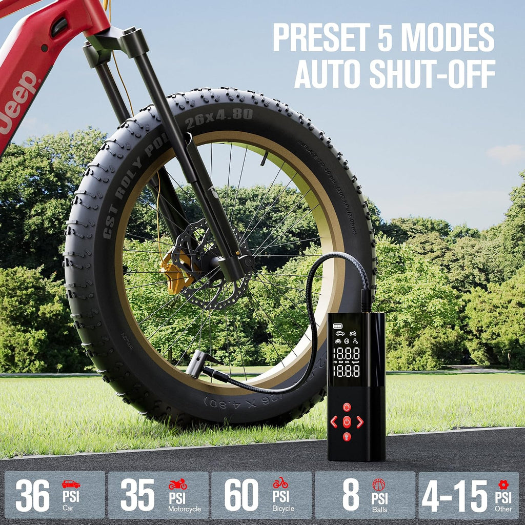 GOOLOO AP150 Tire Inflator Portable Air Compressor,2X Faster,150PSI