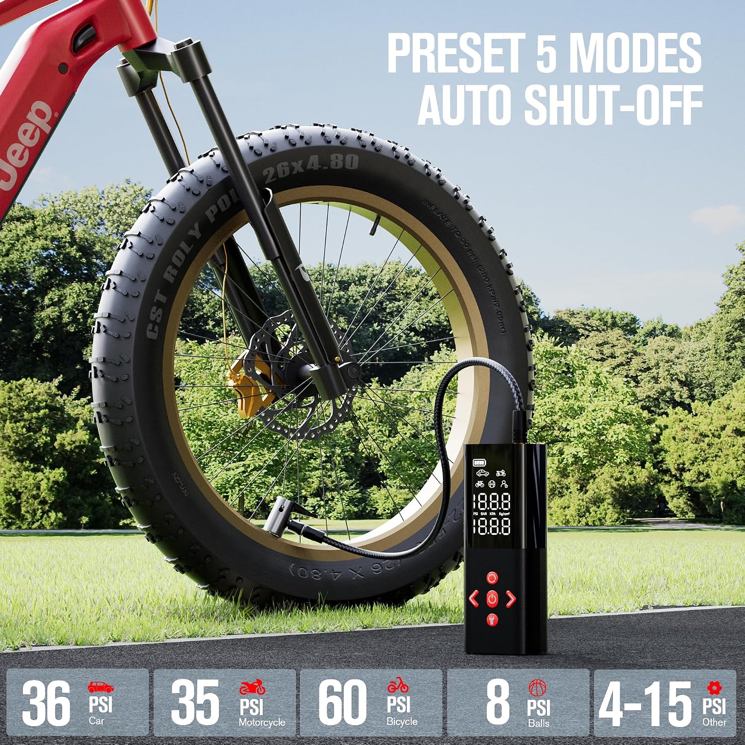 GOOLOO AP150 Tire Inflator Portable Air Compressor,2X Faster,150PSI
