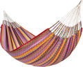 LA SIESTA Flora Hammock, Transform Your Backyard or Porch into a Relaxation Oasis, Ultra Soft Cotton, Max 440 Lbs, Family Hammock, King, Flowers