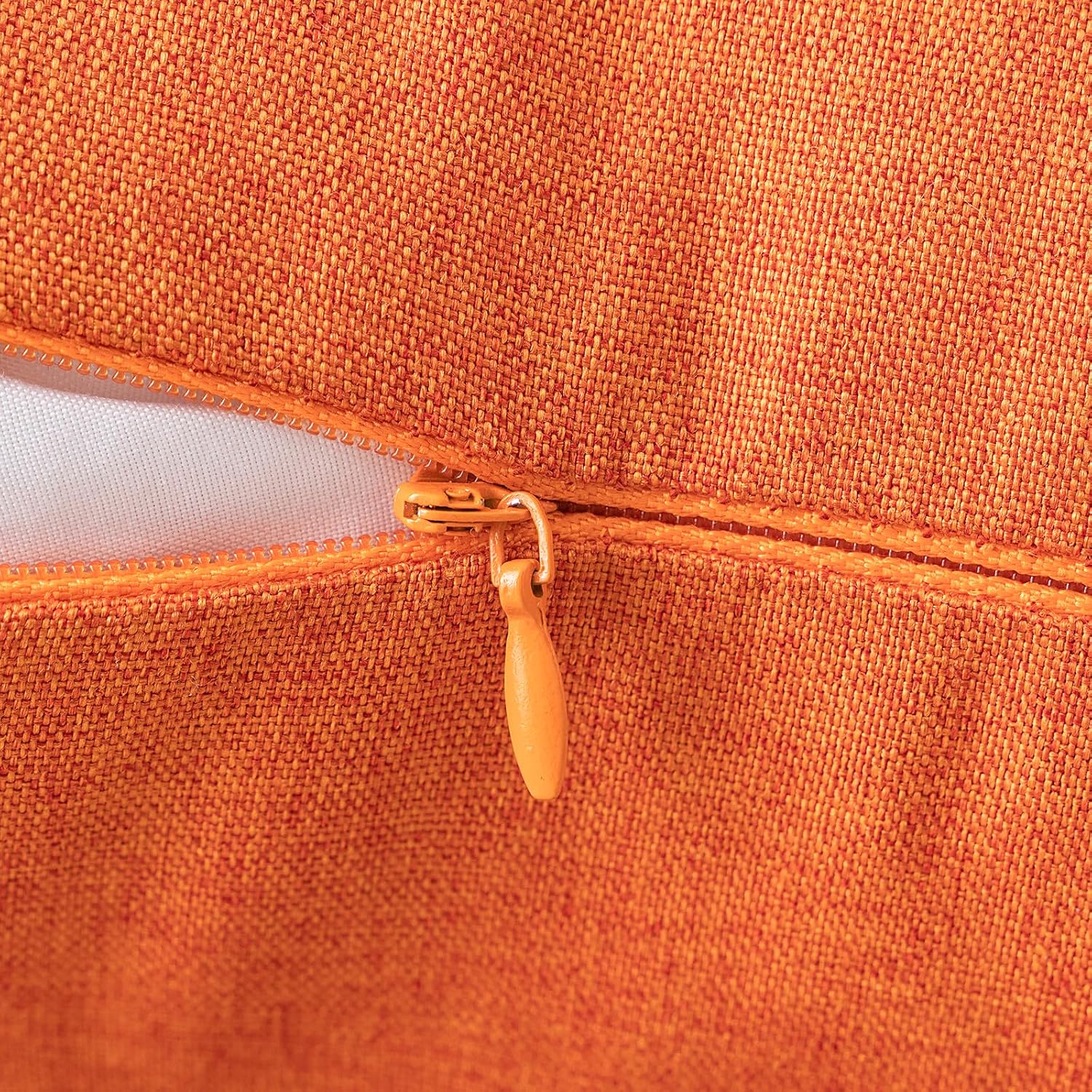 MIULEE Decorative Outdoor Pillow Covers Fall 18x18 Bright Orange