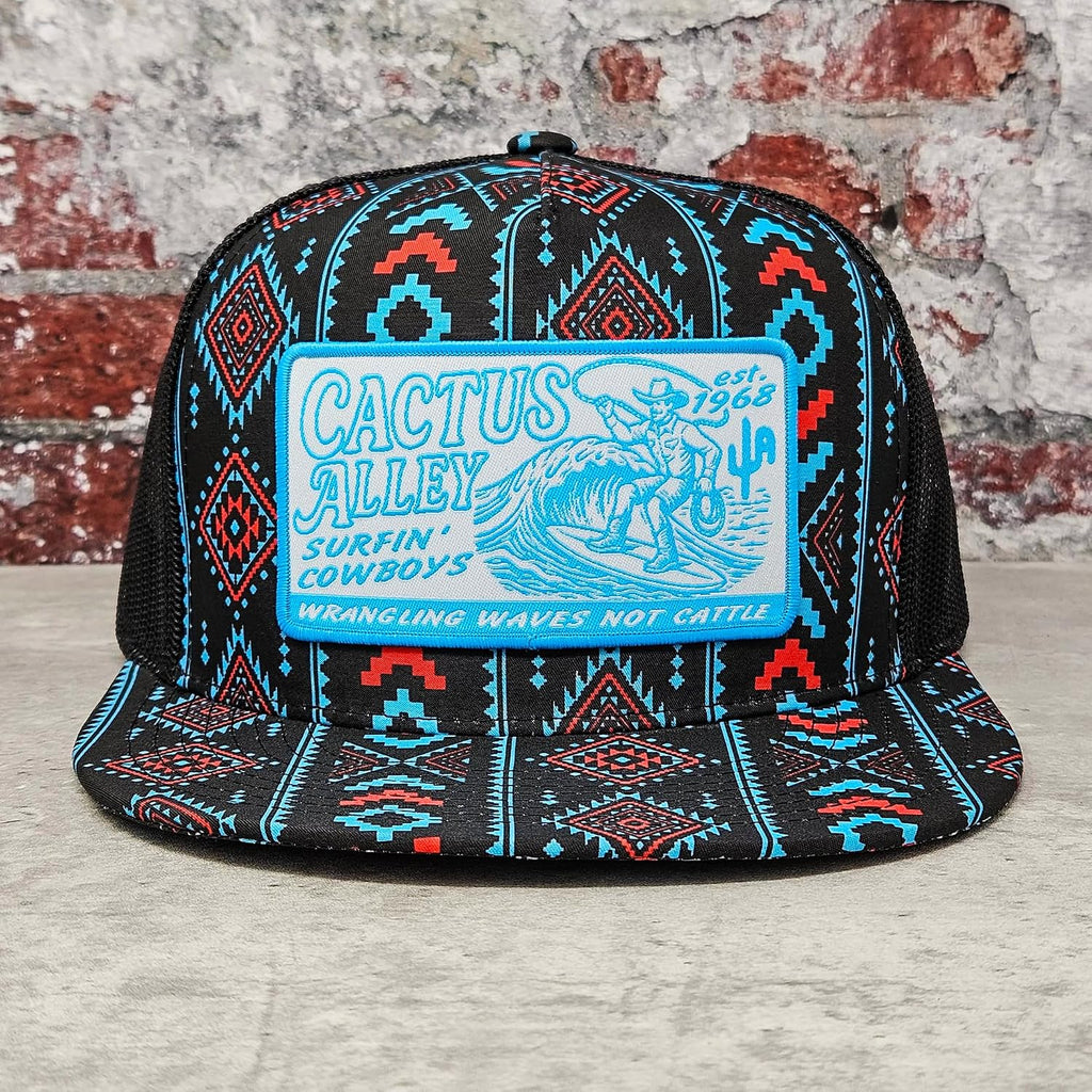 CACTUS ALLEY HAT CO. Western Lifestyle Texas Ranch Rodeo Inspired Adjustable Snapback Patch Hat