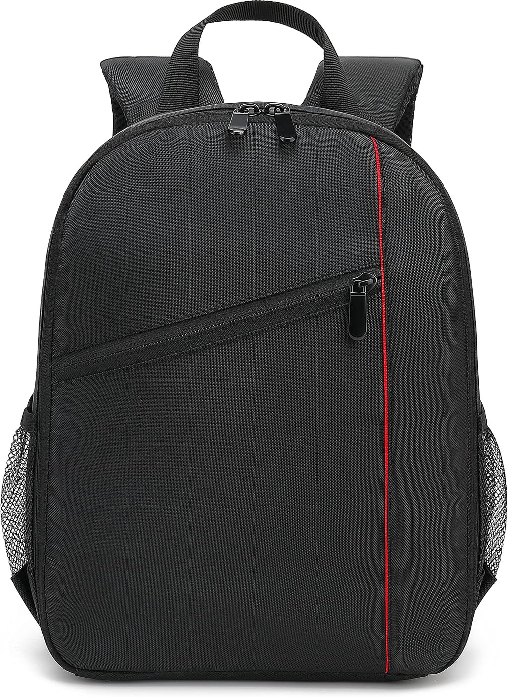 Digital DSLR Camera Waterproof Sling Backpack Shoulder Bag For Unisex Hiking Traveling Red