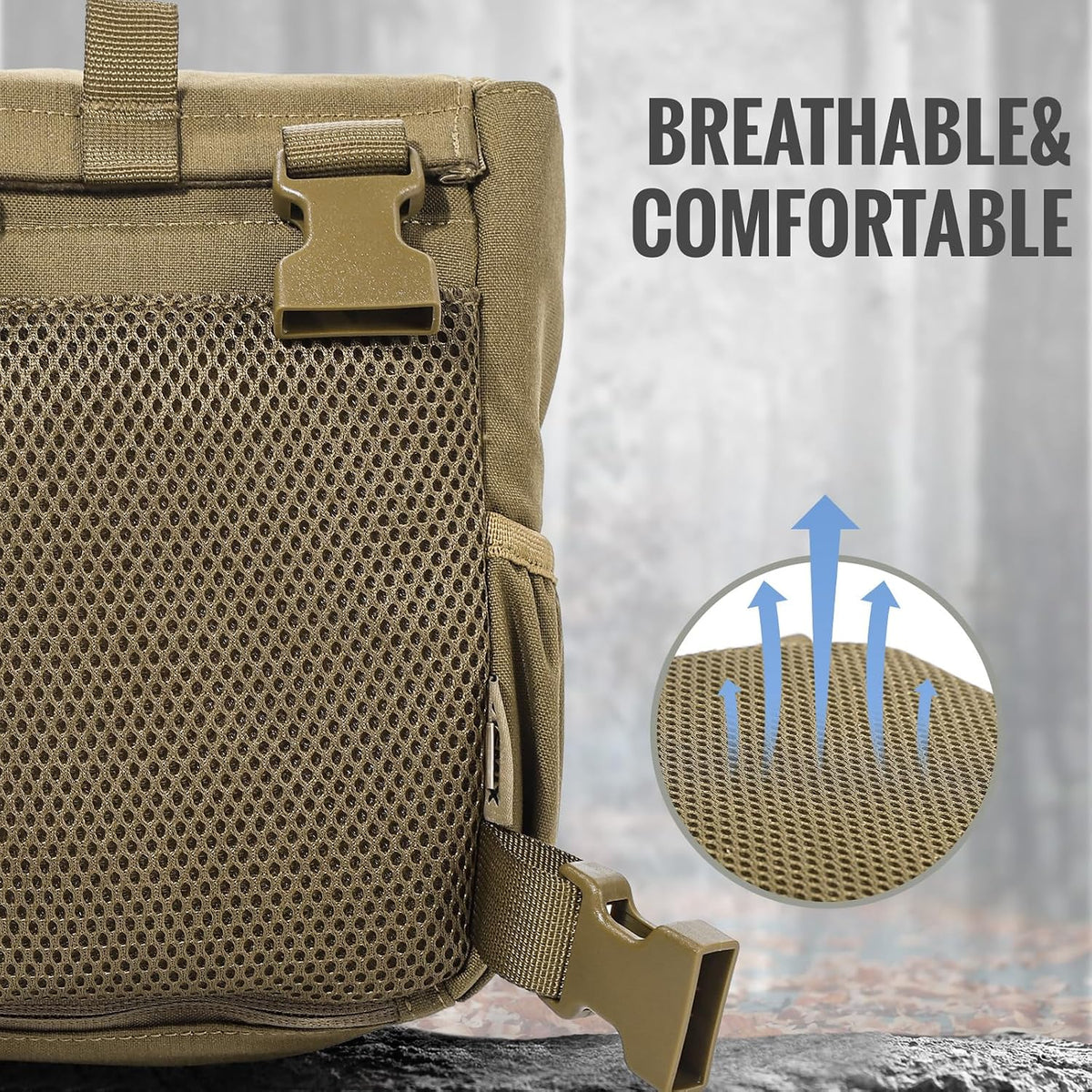 VISMIX Binocular Harness with Rain Cover for Hunting Hiking Shooting