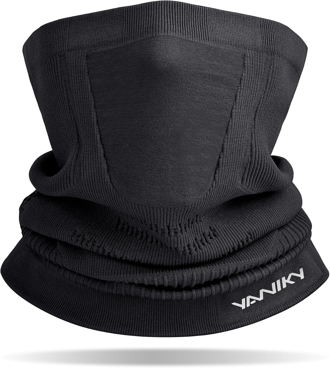 YANIKY Winter Neck Warmer Gaiter Ski Face Mask, Breathable Fleece Balaclava Windproof Cold Weather Scarf