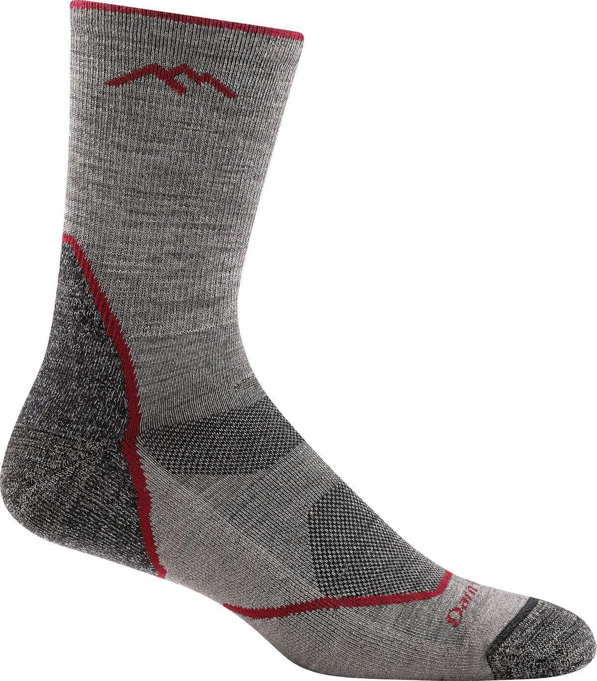 Darn Tough Vermont Men's Light Hiker Micro Crew Lightweight Hiking Socks