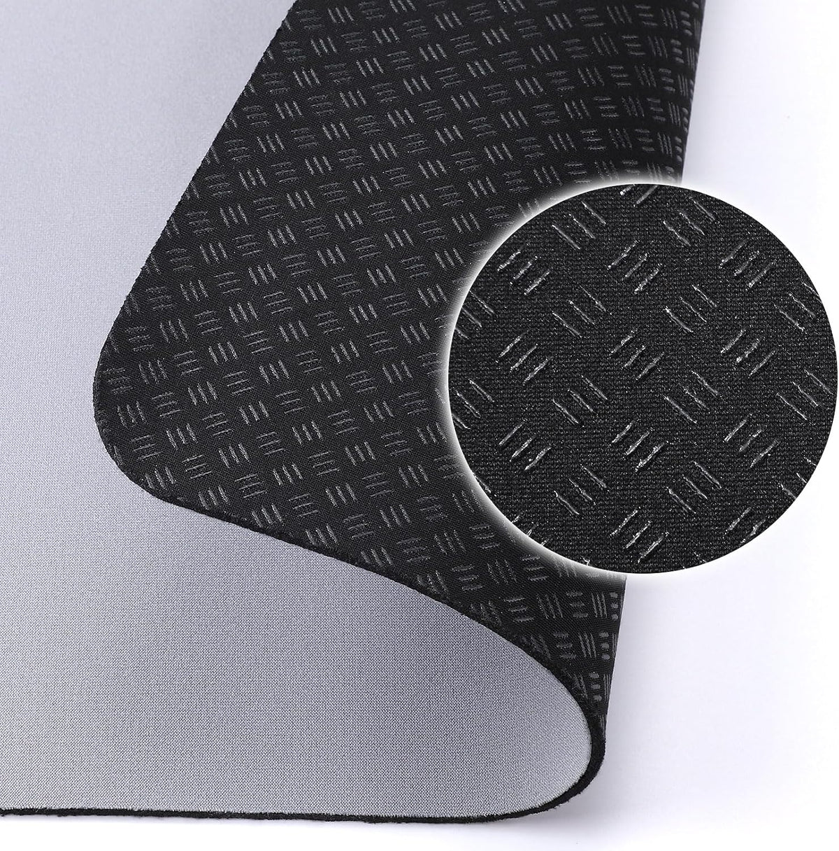 TOBWOLF Non-Slip Workout Mat for Ellipse Leg Exerciser, Ellipse Machine Mat, Exercise Mat for Under Desk Ellipticals, Suitable for Electric Seated Foot Pedal Exerciser, Stability & Floor Protection
