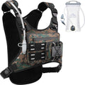 Zelvot Running Vest with 2L Water Bladder, Hydration Backpack, U.S. Design Patent, Lightweight Hydration Pack with Gear Holder, Reflective Chest Pack for Men Women