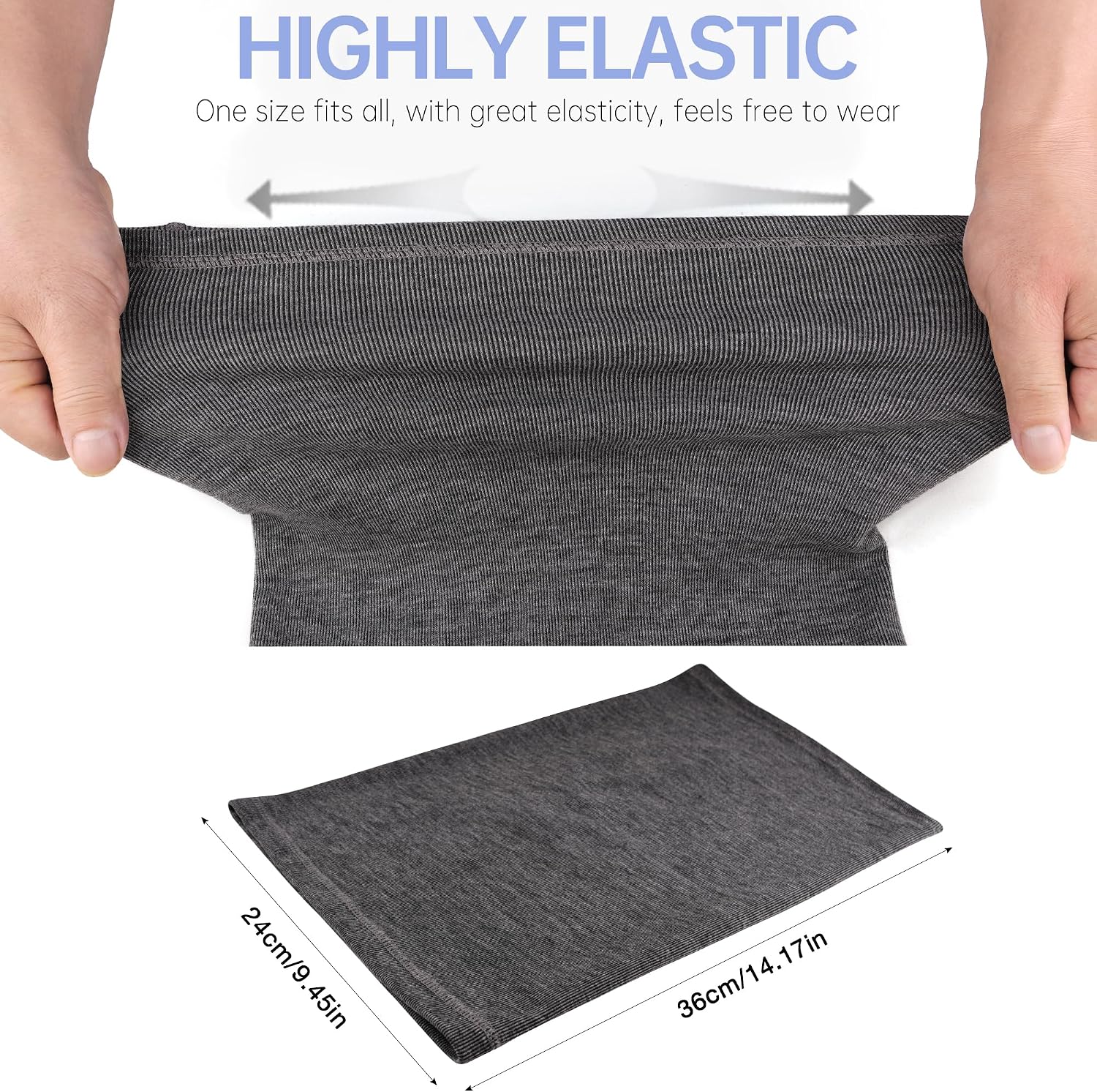 Winter Neck Gaiter Warmer, Soft Face Mask Scarf for Skiing Cycling