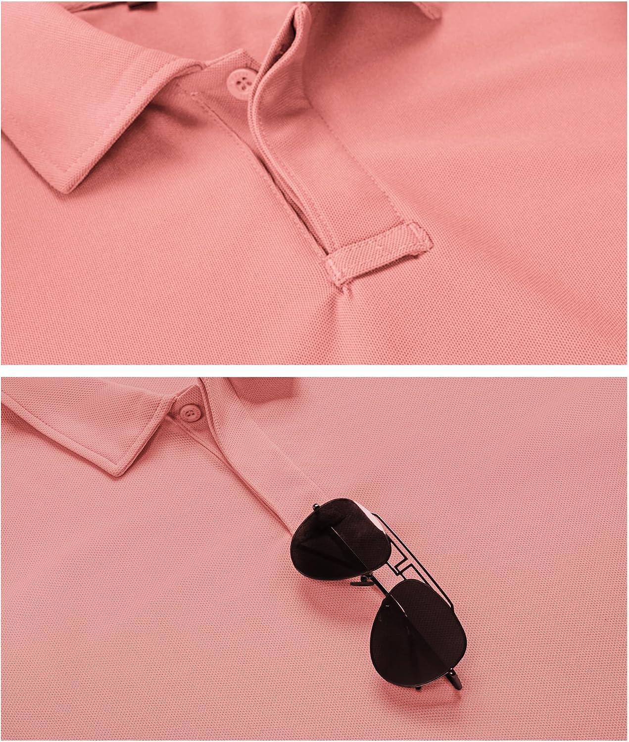 SCODI Mens Polo Shirts Short Sleeve Athletic Casual Golf Collared T-Shirt