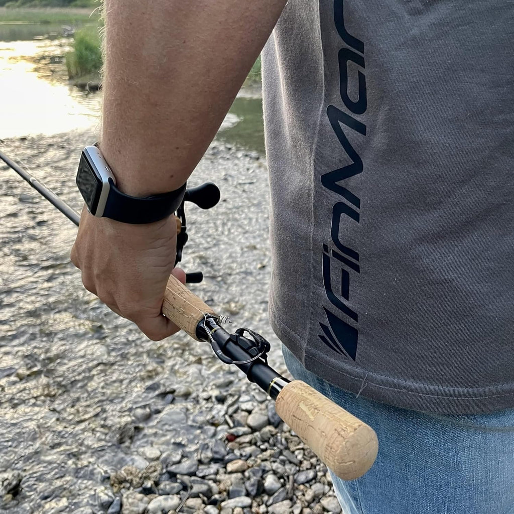 FinMan 5-Pack STOW | Rod Mounted Tackle & Hook Keeper For Fishing Rods | Keeps Drop Shot Weights Secure & Hooks Safe and Sharp