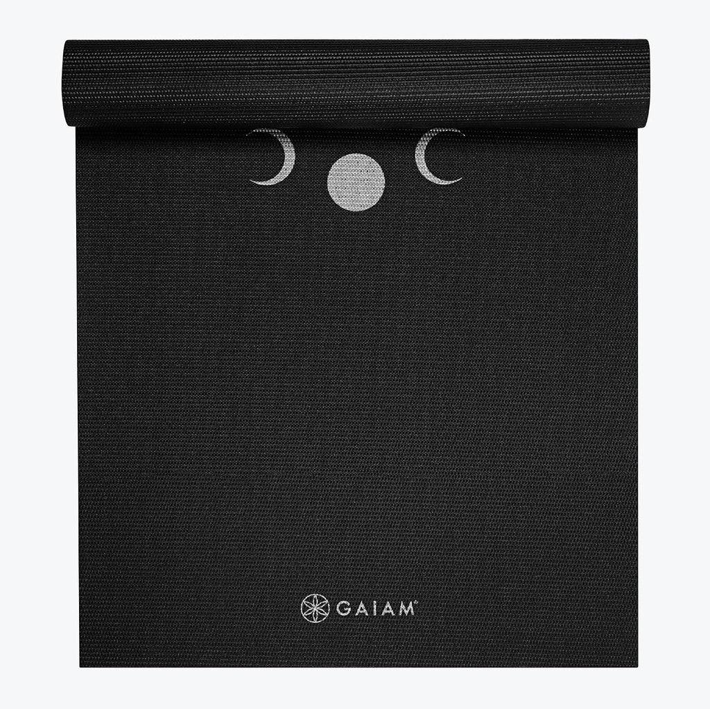 Gaiam Premium Yoga Mat, 6mm Thick Print Mat
