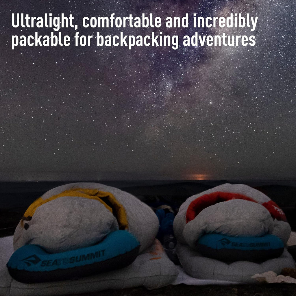 Sea to Summit Aeros Ultralight Inflatable Pillow, Regular, Sea Foam